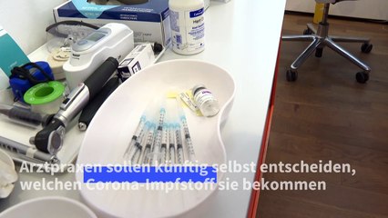 Arztpraxen können nun selbst Corona-Impfstoff auswählen