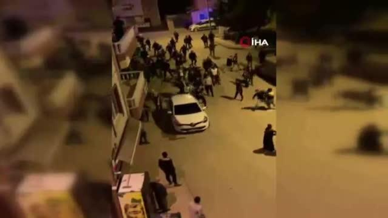 Son dakika haberleri | Kısıtlamada 100 kişilik grup kavgaya tutuştu, polis uyarı ateşi açtı, çevik kuvvet müdahale etti