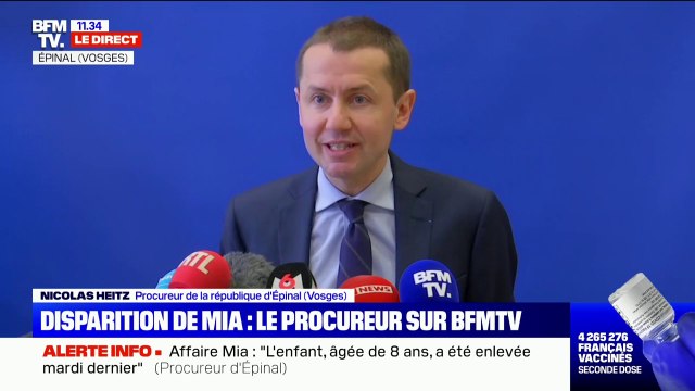 Enlèvement de Mia: le procureur d'Épinal évoque l'interpellation d'un quatrième individu en Meurthe-et-Moselle