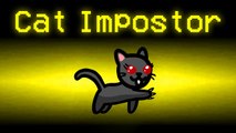New CAT IMPOSTOR ROLE in Among Us! (Cat Mod)