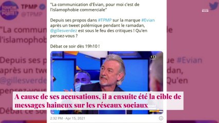 TPMP : Gilles Verdez victime de menaces après la polémique Evian