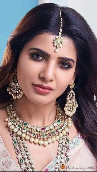 Samantha cute expressions WhatsApp status Hindi❤