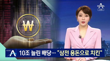삼성전자 역대급 배당금 지급에 ‘활짝’…“치킨 사 먹자”