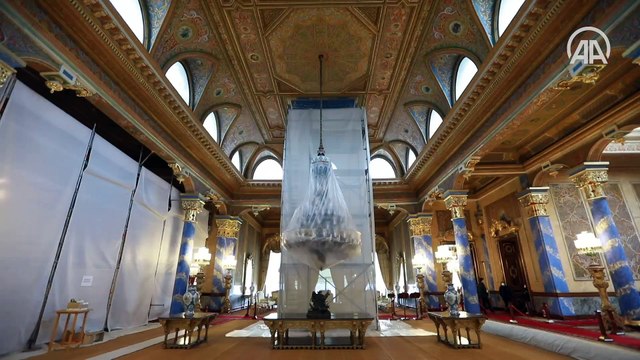 Boğaz'a nazır 156 yaşındaki Beylerbeyi Sarayı özel tekniklerle restore ediliyor