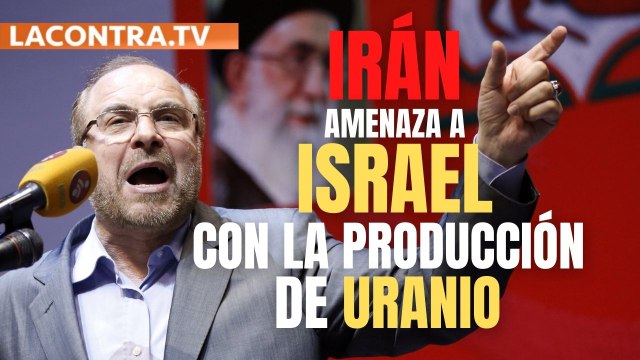 Irán amenaza a Israel con la producción de un lote de uranio enriquecido al 60%