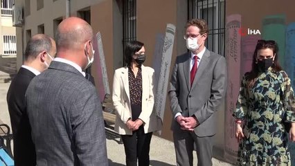 AB Türkiye Delegasyonu Başkanı Büyükelçi Landrut, 'Gençler Gelecek Sizin Projesi'ne katıldı