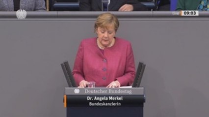 Merkel pide un toque de queda para una Alemania presa de la covid