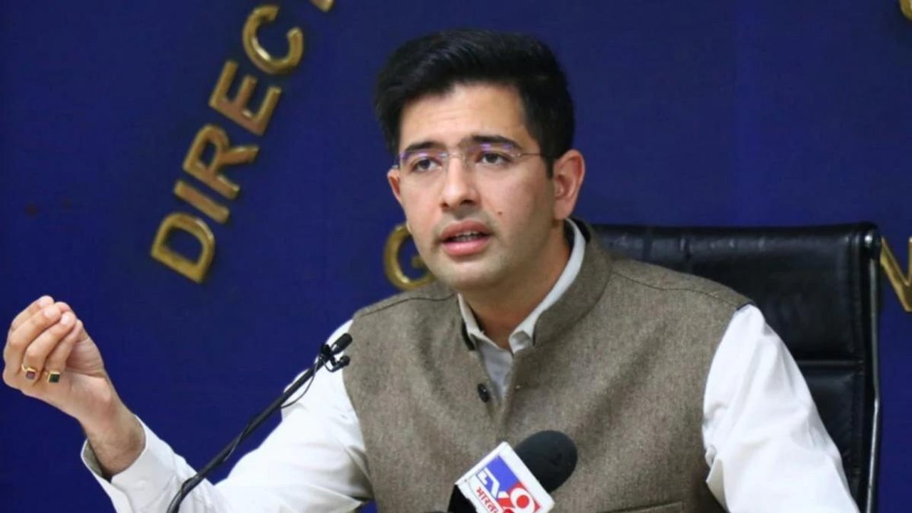 AAP Raghav Chadha speaks on Delhi healthcare sy...