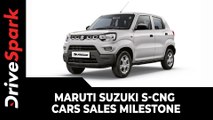 Maruti Suzuki S-CNG Cars Sales Milestone | Over 1.5 Lakh CNG Cars Sold In FY20-21