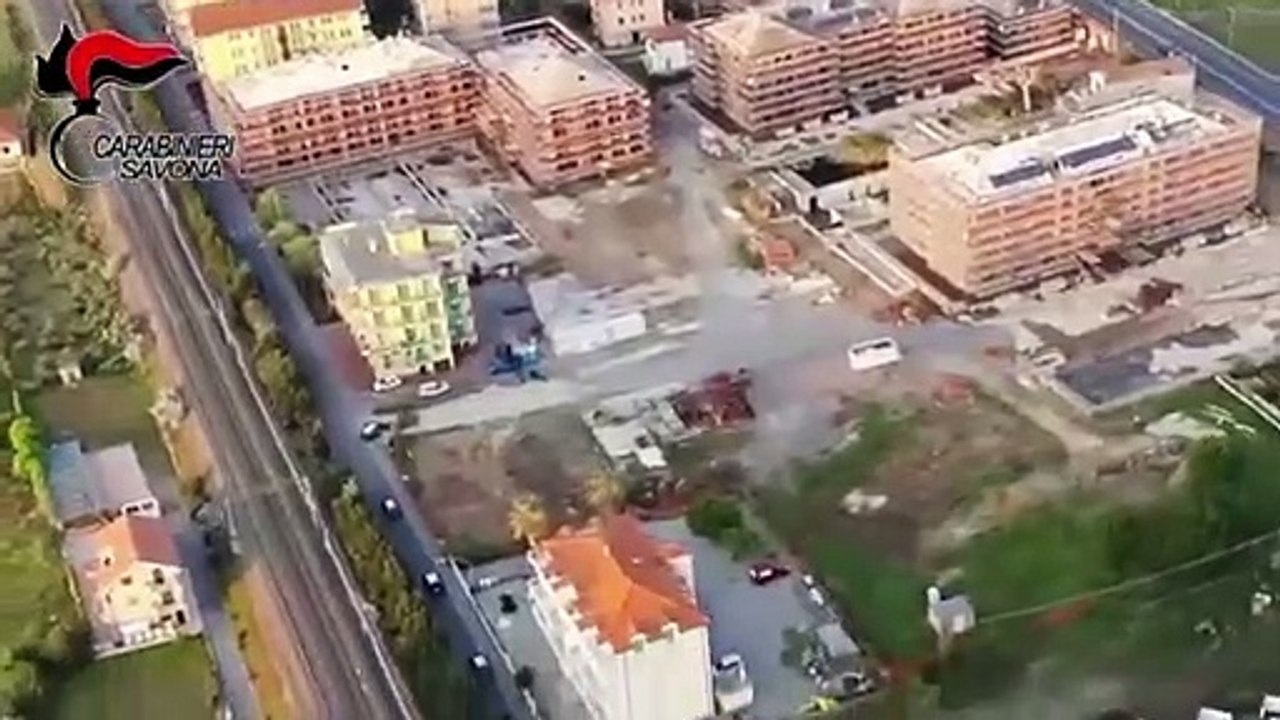 Ceriale (SV) - Bivacco in edifici abbandonati Area T1 denunciati 5 stranieri clandestini (15.04.21)