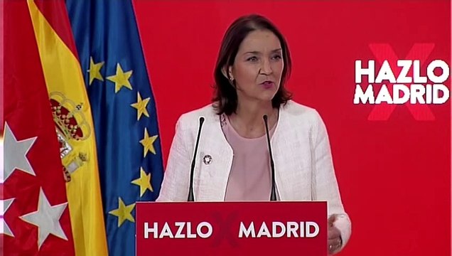 La ministra Reyes Maroto será la vicepresidenta económica de Madrid si el PSOE logra gobernar