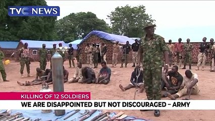 We are disappointed but not discouraged - Army