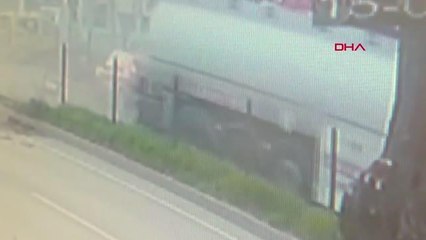 KOCAELİ TANKERİN TAKSİYE ÇARPMA ANI