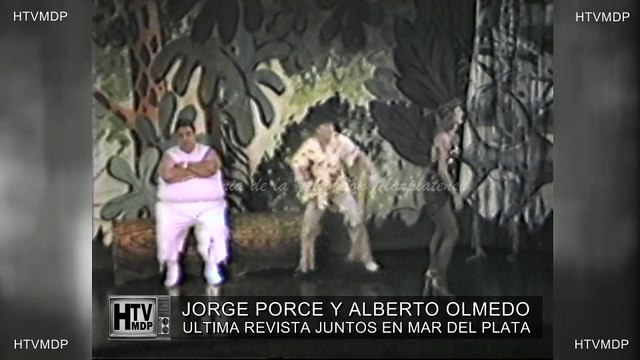 ALBERTO OLMEDO Y JORGE PORCEL ULTIMA REVISTA JUNTOS EN MAR DEL PLATA