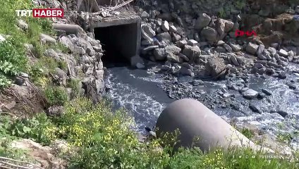 Haramidere bu kez mavi aktı