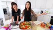Korean Spicy Rice Cakes Mukbang + Recipe | Eating Show