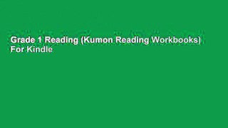 Grade 1 Reading (Kumon Reading Workbooks)  For Kindle