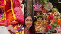 Shilpa Shetty ने Daughter Samisha के साथ की Chaitra Ashtami की पूजा, FULL VIRAL VIDEO | Boldsky