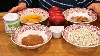 Petit Dejeuner Équilibré - Healhty - Moelleux Aux Flocons D'Avoine - Recette De 