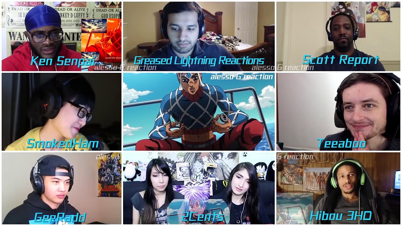 Torture Dance!! Narancia,Fugo,Mista Dance Reaction Mashup! Jojo'S Bizarre Adventure Golden Wind Ep7