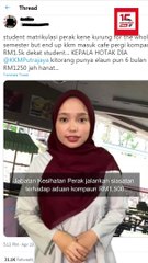 Pelajar matrikulasi dikompaun!