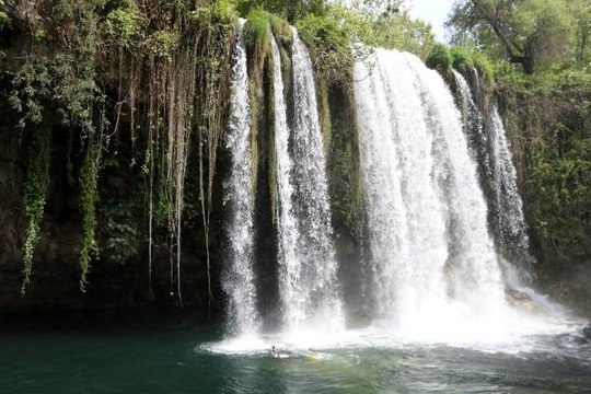 DÜDEN'E DALIŞ YAPTILAR 'BALIKLAR TAMAMEN ÖLMÜŞ' DEDİLER