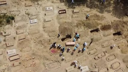 El cementerio musulmán de Nueva Delhi se queda sin espacio
