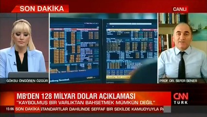 SON DAKİKA: Merkez Bankası'ndan "128 milyar dolar" açıklaması