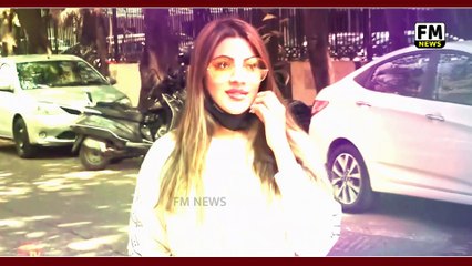 Nikki Tamboli spotted with pet Lili at Pet Salon Andheri