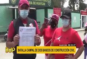 Huaycán: batalla campal por cobro de cupos en obras de construcción
