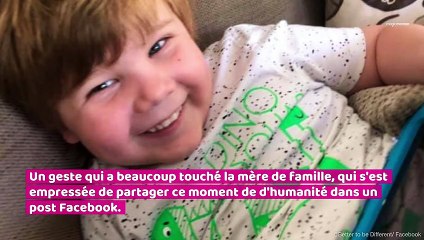 Cette maman remercie un inconnu de l'avoir aidée avec son fils autiste