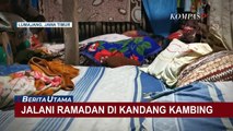 Rumah Hancur Akibat Gempa Malang, Keluarga Ini Jalani Ramadan di Kandang Kambing