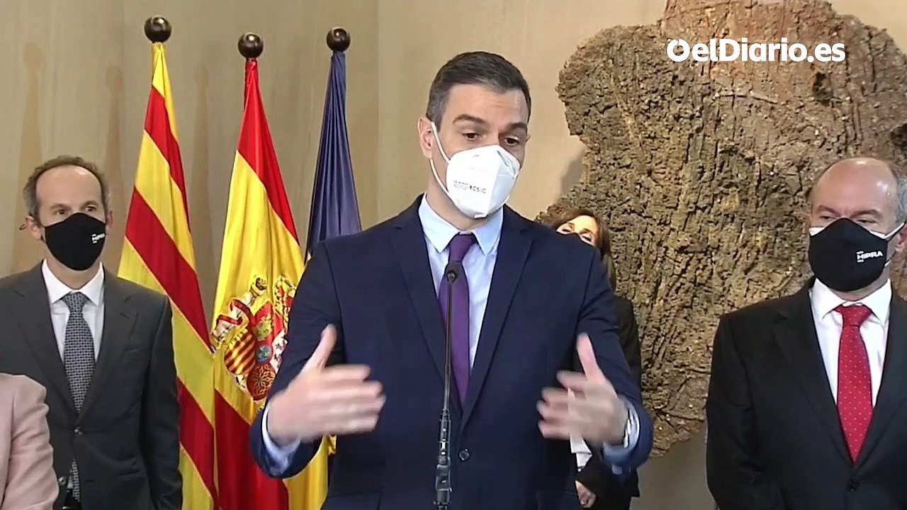 Pedro Sánchez promete el apoyo del Gobierno a la farmacéutica Hipra para tener "una vacuna española en 2021"