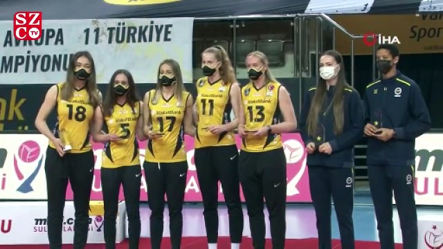 VakıfBank, Sultanlar Ligi’nde 12. kez şampiyon