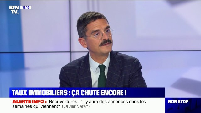 Taux immobiliers: nouveau record à la baisse
