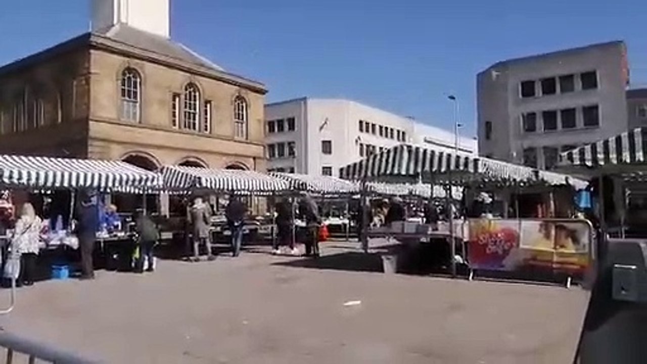 South Shields market on the first day of opening video Dailymotion