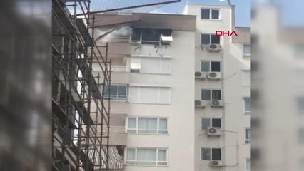 DAİREDE ÇIKAN YANGIN MADDİ HASARA NEDEN OLDU