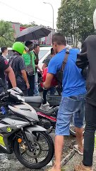Mob attacks innocent man in Johor over accident
