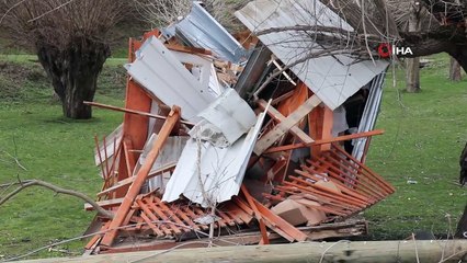 Bolu yaylarındaki kaçak yapılar yıkıldı