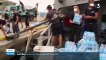 Antilles : ruée vers l'eau après l'éruption d'un volcan sur l'île de Saint-Vincent