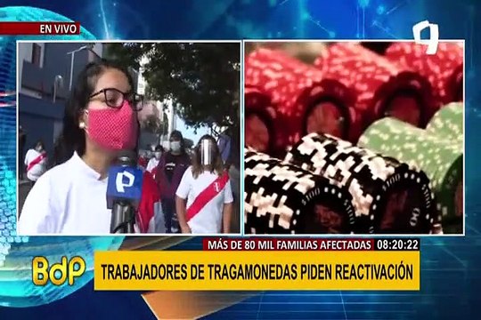 Miraflores: trabajadores de tragamonedas piden reactivación del sector