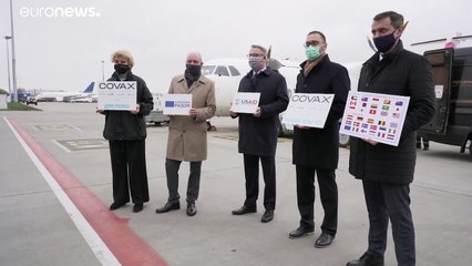 Megérkezett az első Pfizer-szállítmány Ukrajnába