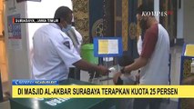 Masjid Al Akbar Surabaya Terapkan Kuota 25 Persen Jamaah