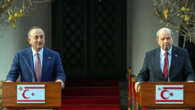 Çavuşoğlu'nun Yunan bakana yanıtına KKTC Cumhurbaşkanı Tatar'dan destek: 'Bravo sayın bakanımız' dedik