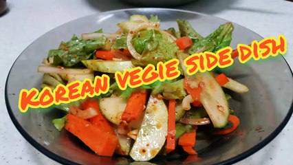 Easy Korean Style Vegetable Side Dish