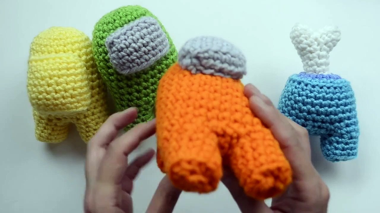 Among Us Amigurumi - Crochet Step By Step - Free Pattern