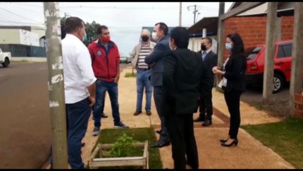 Vice-presidente de habitação da Caixa Econômica Federal visita residenciais em Cascavel