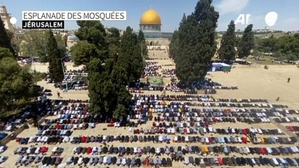 Sur l'Esplanade des Mosquées, le plus grand rassemblement depuis le Covid