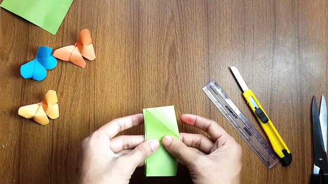 How To Make An Origami Butterfly - Easy Origami Butterflies For Beginners Making - Diy-Paper Crafts