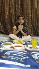 My 7 Years Old lovely Daughter Complete Pehla Roza Masha Allah